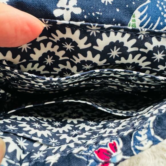 Vera Bradley Iconic RFID Mini Hipster Holiday Owl Crossbody Bag NEW - Picture 5 of 11